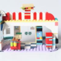 Bistro v centre mestečka Heartlake